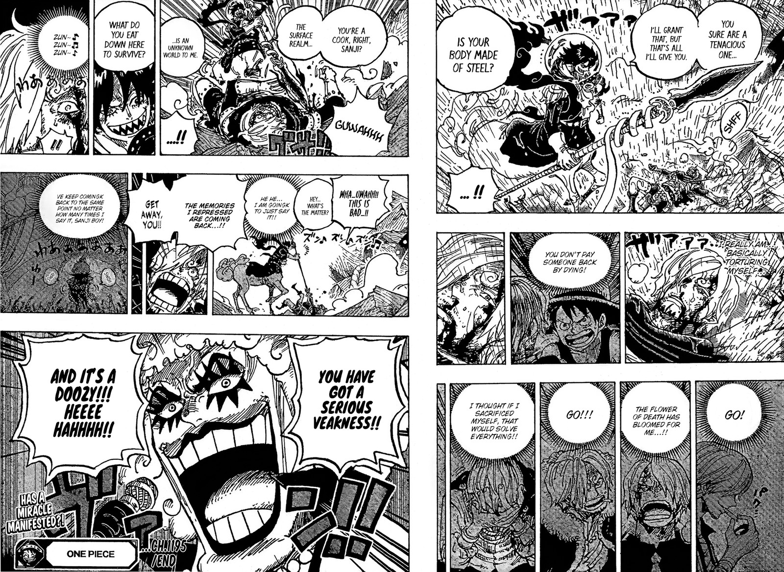 One Peiece -  Chapter 1195 - Veakness image 15